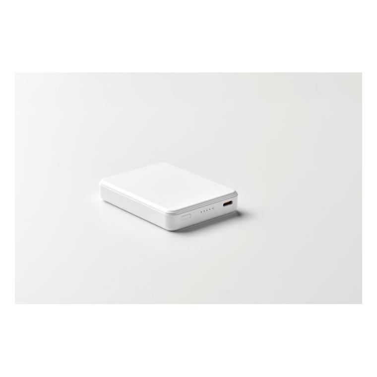 Baterie externă Kleinpow, 5000 mAh Alb