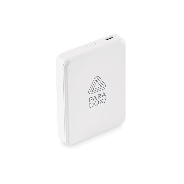 Baterie externă Kleinpow, 5000 mAh Alb