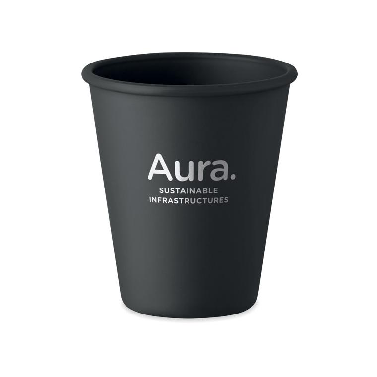 Pahar reutilizabil din PLA Cupful Negru