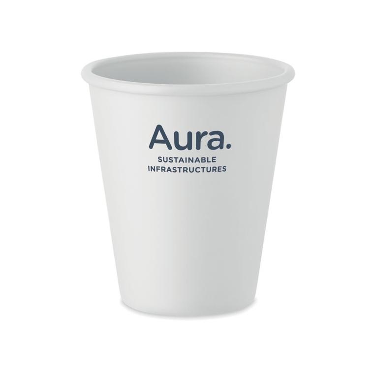 Pahar reutilizabil din PLA Cupful Alb
