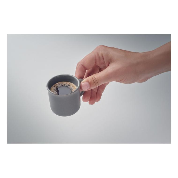 Ceașcă espresso din ceramică Espresso, 40 ml Gri închis