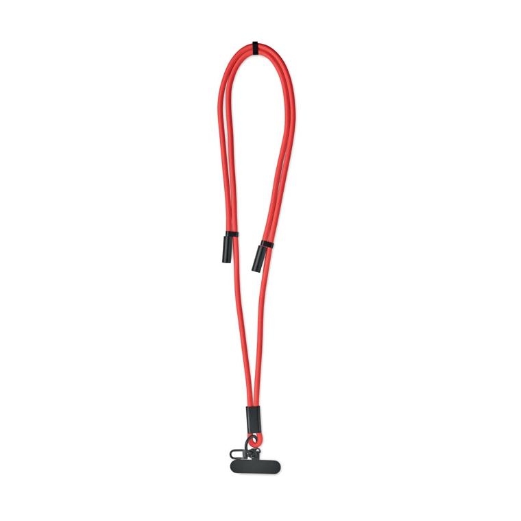 Lanyard cu încărcare 60W și date Cocharge Roșu