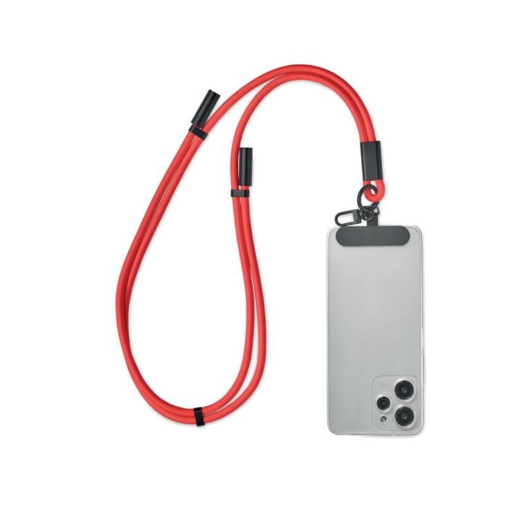 Lanyard cu încărcare 60W și date Cocharge Roșu