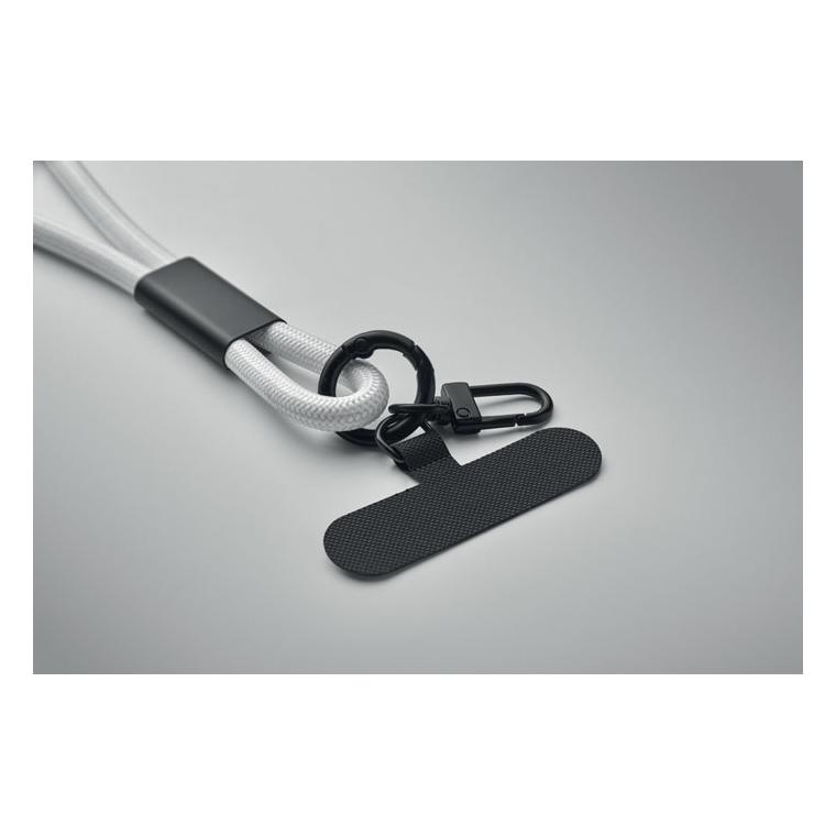 Lanyard cu încărcare 60W și date Cocharge Alb