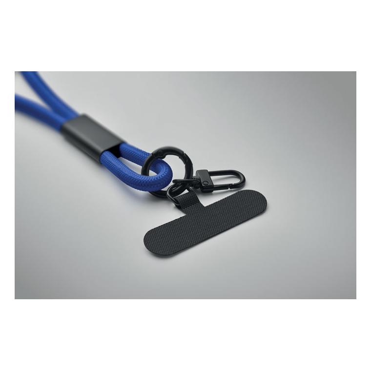 Lanyard cu încărcare 60W și date Cocharge Albastru regal