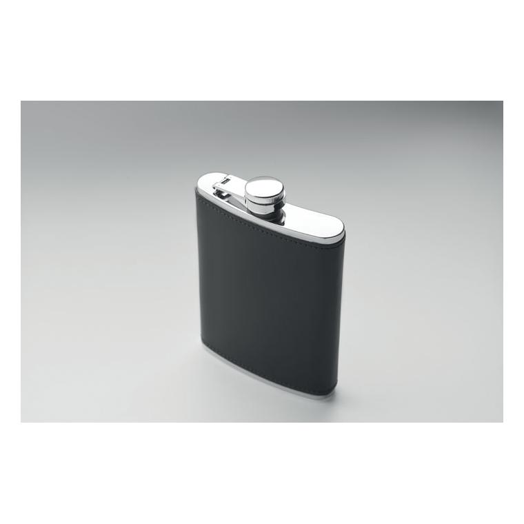 Sticlă pentru băuturi Slimmy, 200 ml Negru
