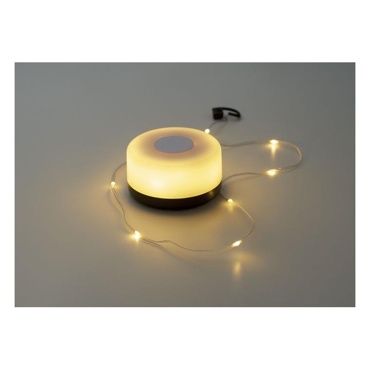 Șir de lumini LED retractabile Brillo Negru