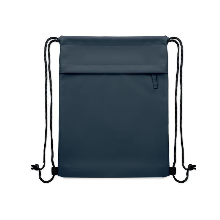 Rucsac cu șnur din RPET 600D Bangkok Bag Albastru