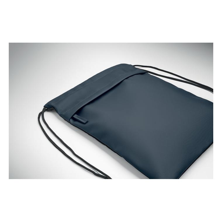 Rucsac cu șnur din RPET 600D Bangkok Bag Albastru