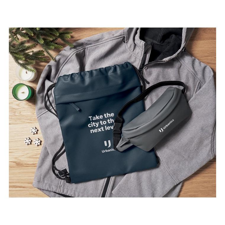 Rucsac cu șnur din RPET 600D Bangkok Bag Albastru