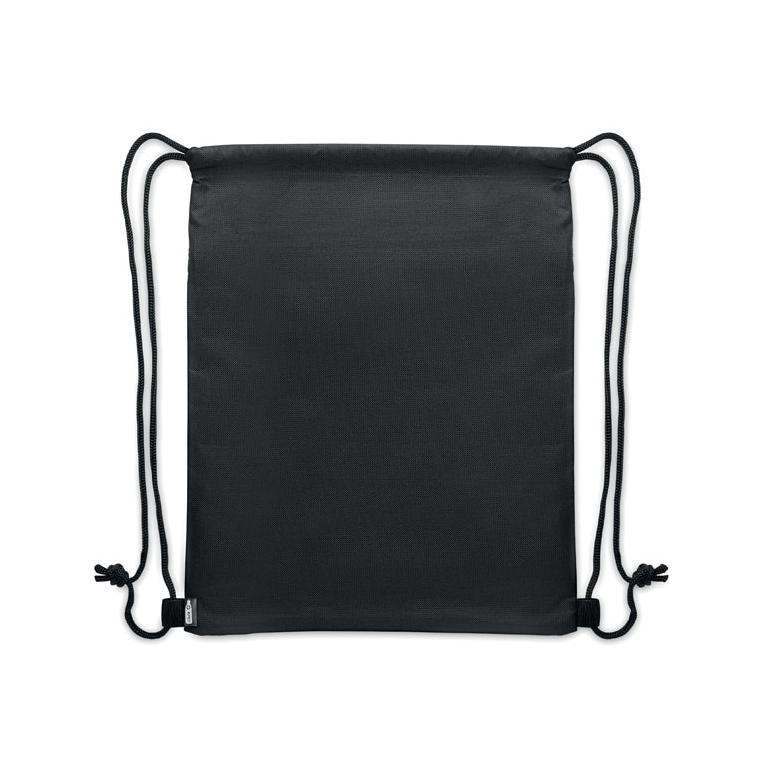 Rucsac cu șnur din RPET 600D Bangkok Bag Gri închis
