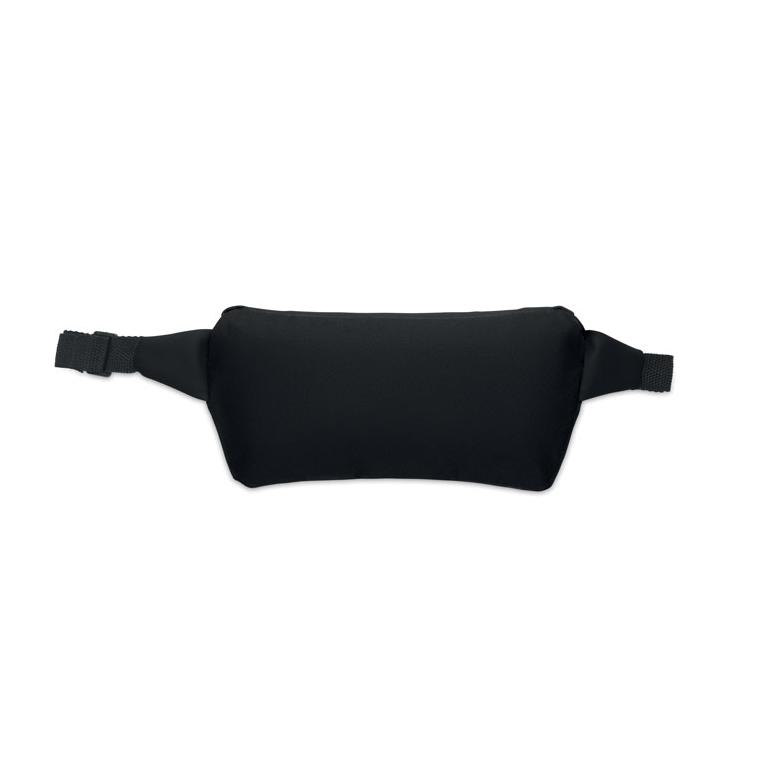 Borsetă din RPET 600D Bangkok Waist Negru