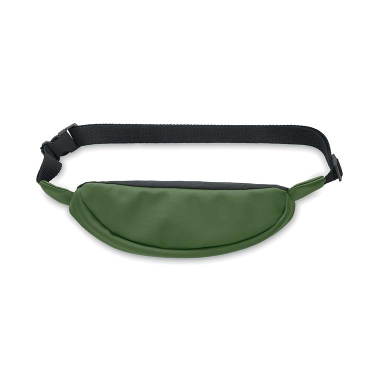 Borsetă din RPET 600D Bangkok Waist Verde Inchis