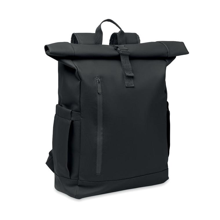 Rucsac laptop rolltop din RPET 600D Bangkok Roll