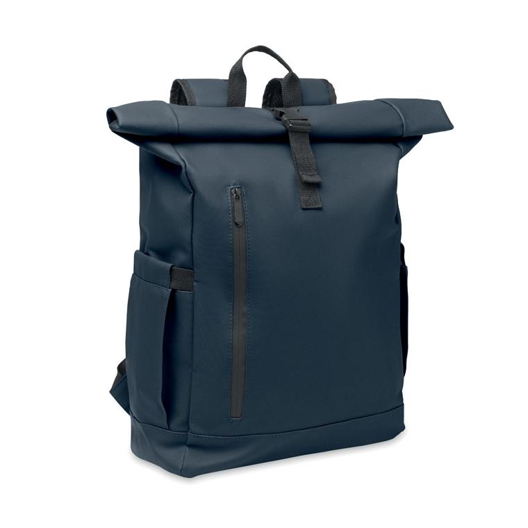 Rucsac laptop rolltop din RPET 600D Bangkok Roll