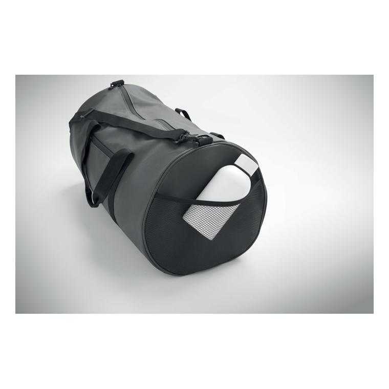 Geantă Duffle din RPET 600D Bangkok Gri închis