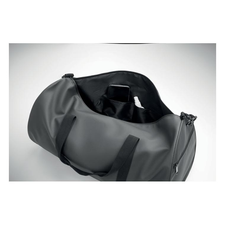 Geantă Duffle din RPET 600D Bangkok Gri închis