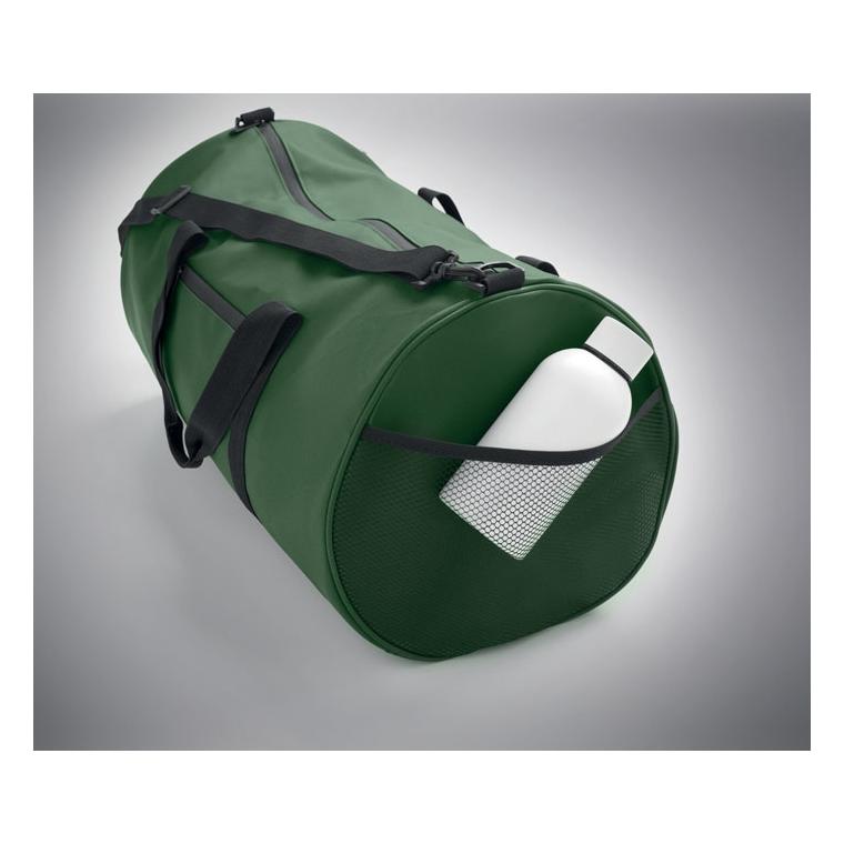 Geantă Duffle din RPET 600D Bangkok Verde Inchis