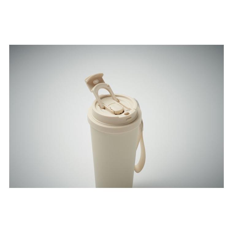 Termos cu perete dublu Topaz Large, 500 ml Bej