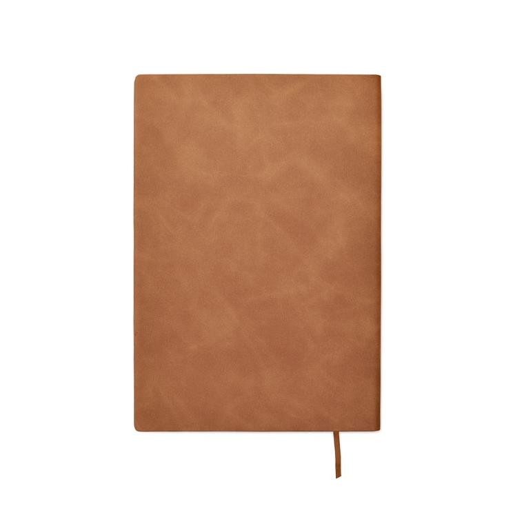 Notebook A5 din PU fumuriu Tintray Maro