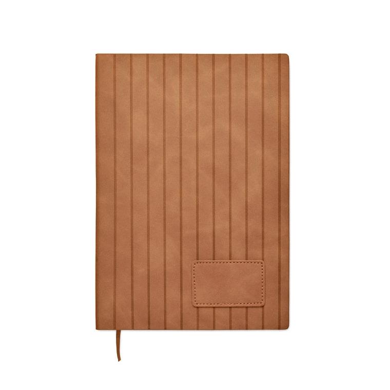 Notebook A5 din PU fumuriu Tintray Maro