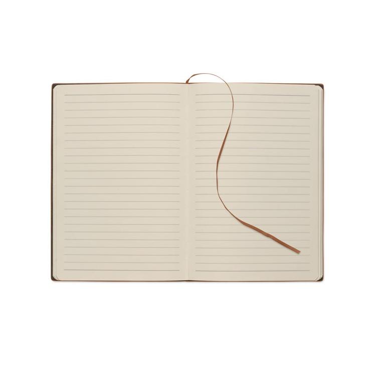 Notebook A5 din PU fumuriu Tintray Maro