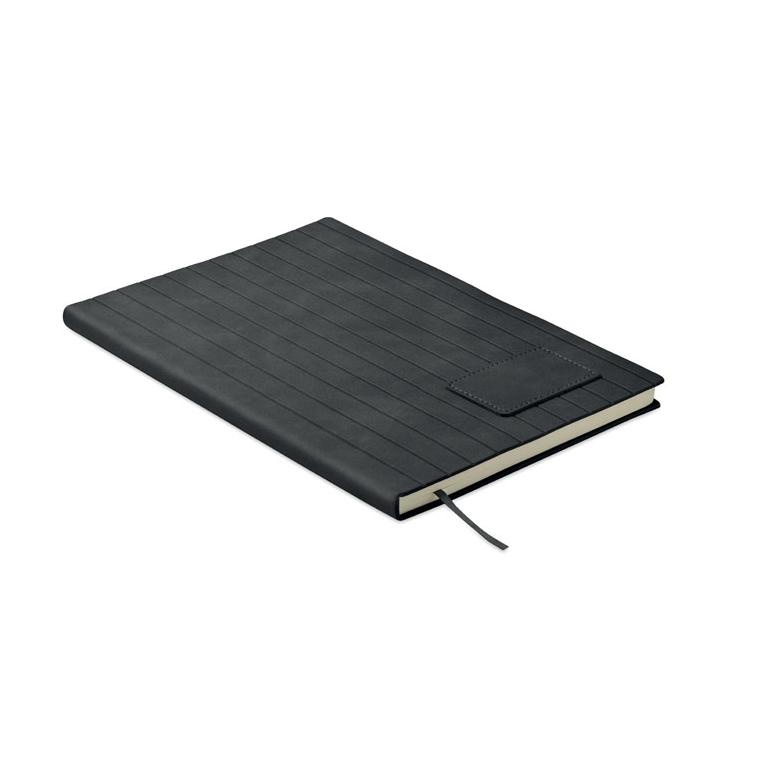 Notebook A5 din PU fumuriu Tintray