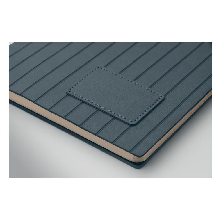 Notebook A5 din PU fumuriu Tintray Albastru