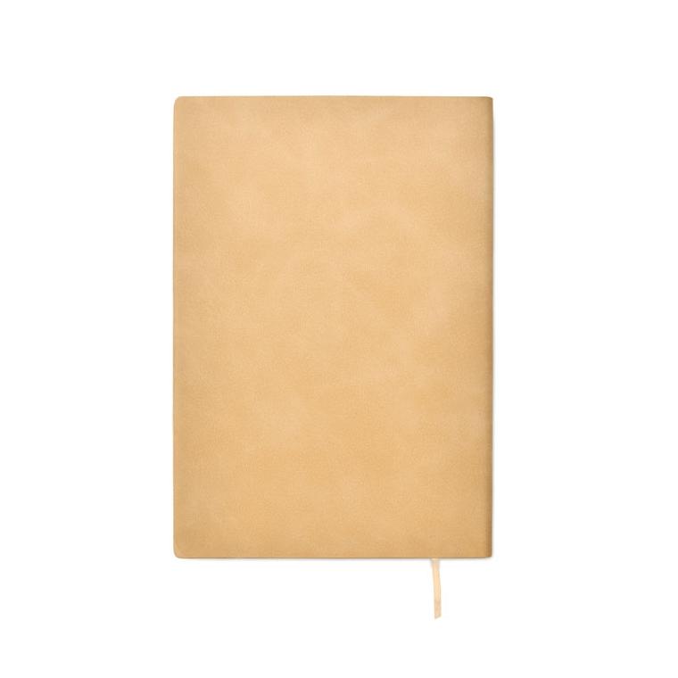 Notebook A5 din PU fumuriu Tintray Bej