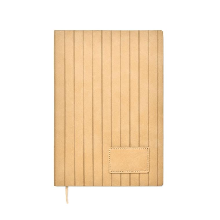 Notebook A5 din PU fumuriu Tintray Bej