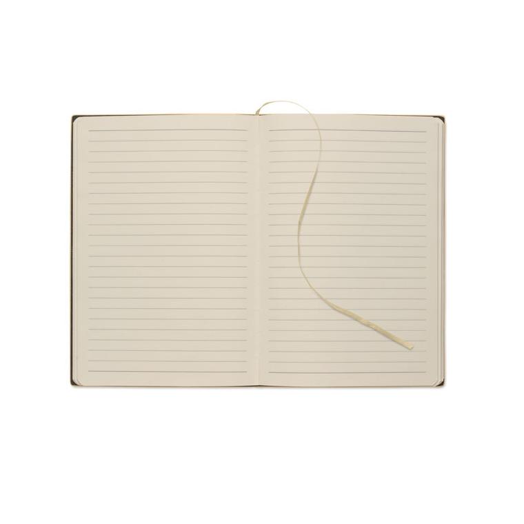 Notebook A5 din PU fumuriu Tintray Bej