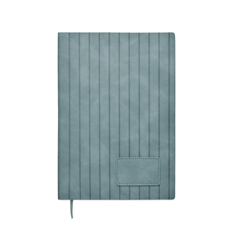 Notebook A5 din PU fumuriu Tintray Petrol