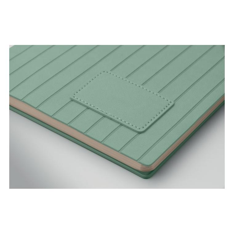 Notebook A5 din PU fumuriu Tintray Verde mentă