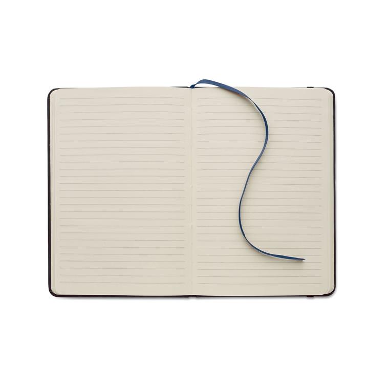 Notebook A5 din PU fumuriu Tint Albastru