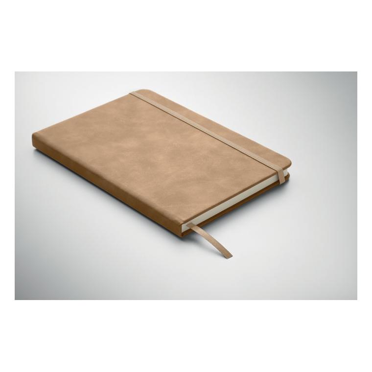 Notebook A5 din PU fumuriu Tint Kaki