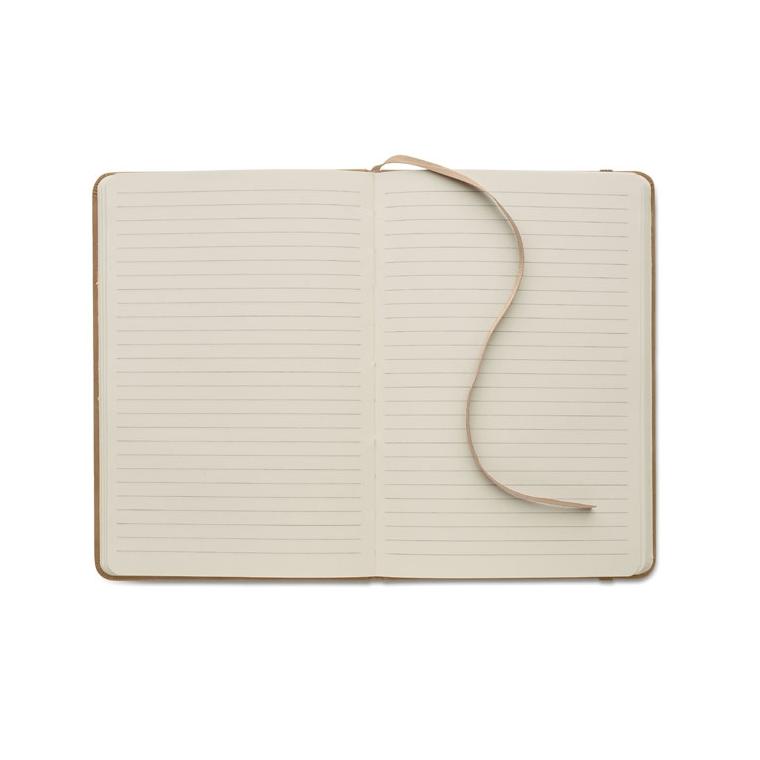 Notebook A5 din PU fumuriu Tint Kaki