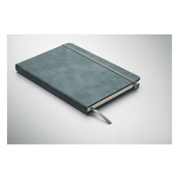 Notebook A5 din PU fumuriu Tint Maro