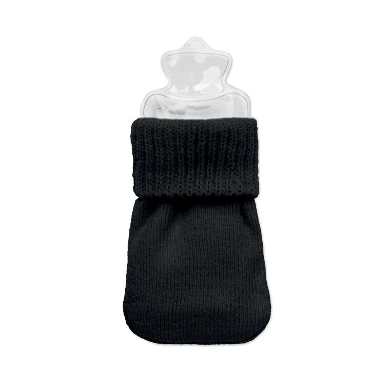 Încălzitor de mâini din poliester Warmmuff Negru