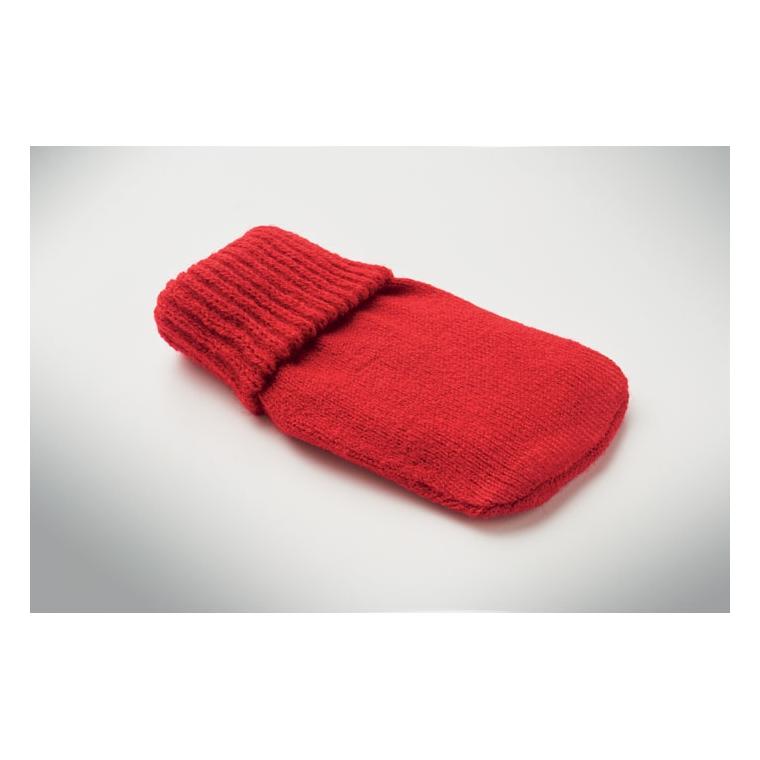 Încălzitor de mâini din poliester Warmmuff Roșu