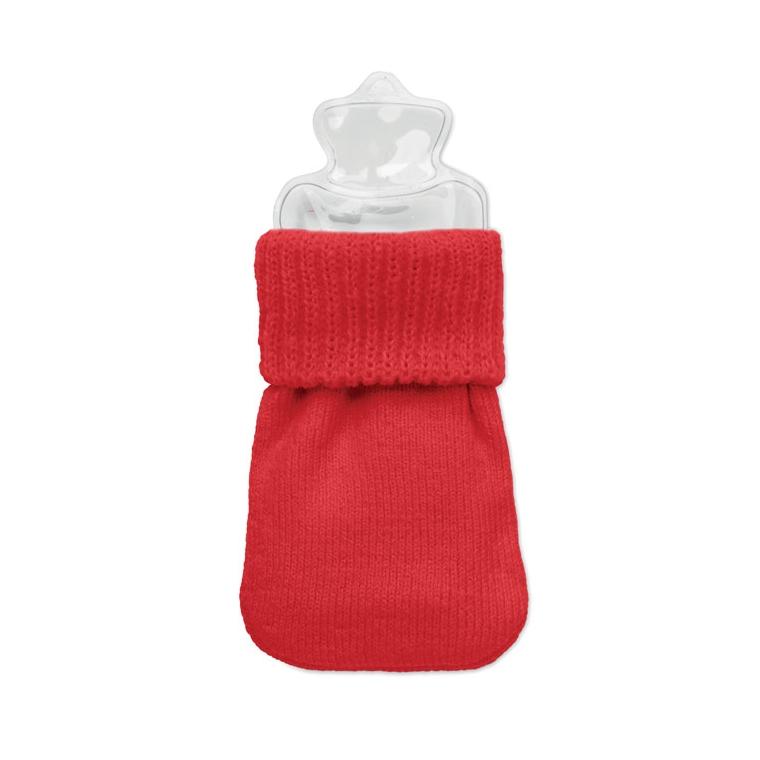 Încălzitor de mâini din poliester Warmmuff Roșu