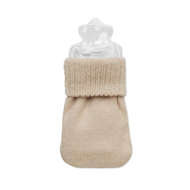 Încălzitor de mâini din poliester Warmmuff Bej