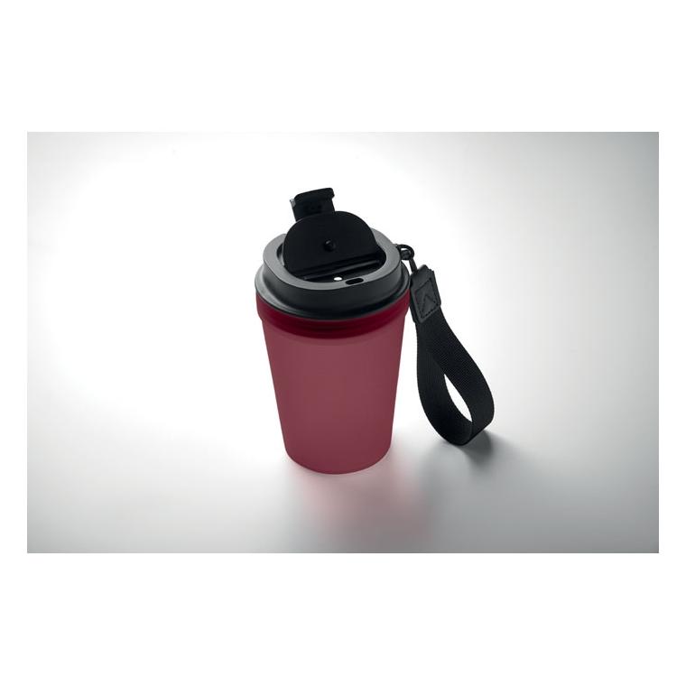 Termos cu perete simplu Isforden Tumbler, 300 ml Vișiniu