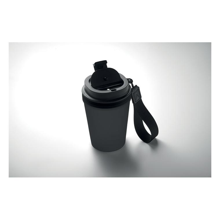 Termos cu perete simplu Isforden Tumbler, 300 ml Negru