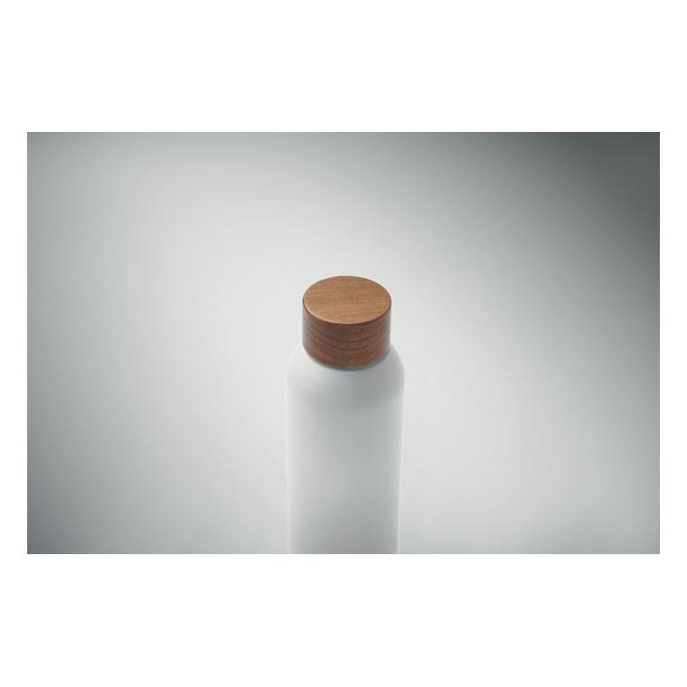 Sticlă cu perete simplu Geiser, 700 ml Alb