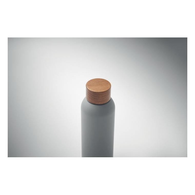 Sticlă cu perete simplu Geiser, 700 ml Gri