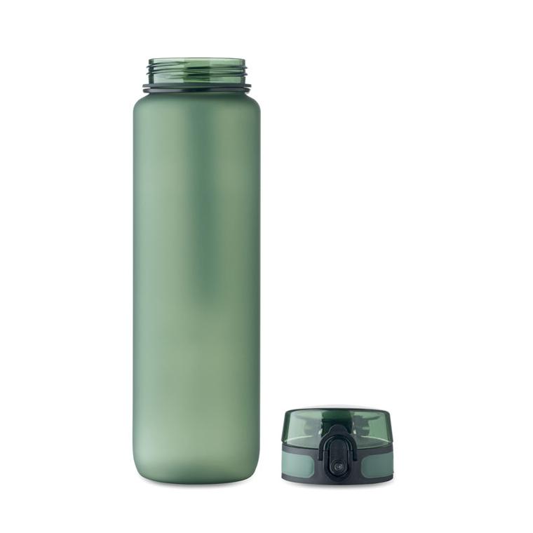 Sticlă sport din RPET Isforden Mark, 1 L Verde Inchis