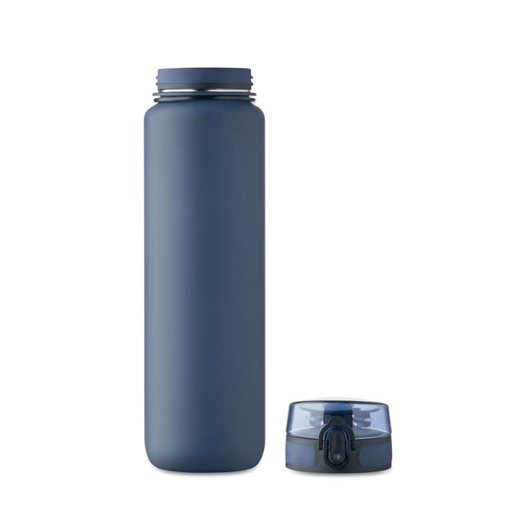 Sticlă sport din RPET Isforden Mark, 1 L Navy 