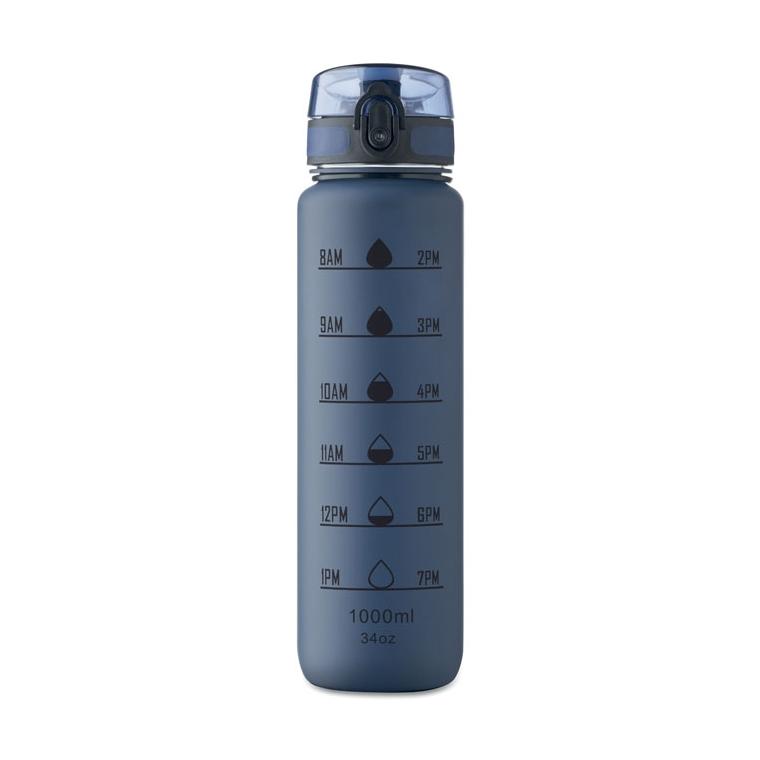 Sticlă sport din RPET Isforden Mark, 1 L Navy 