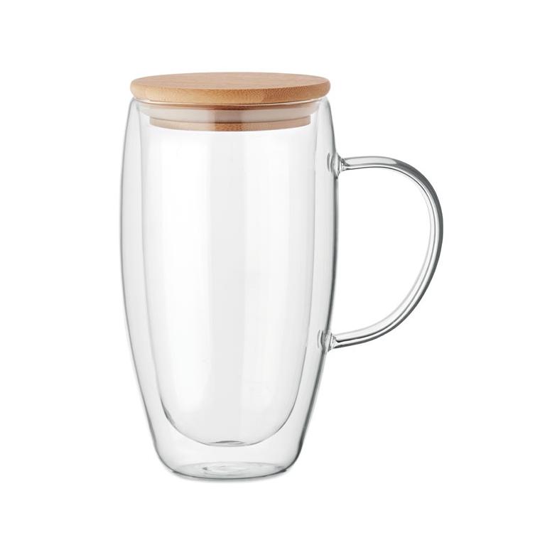 Cană cu perete dublu Terol, 450 ml