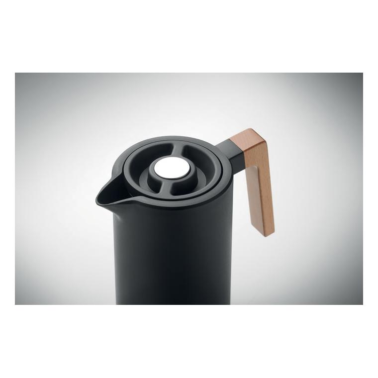 Ulcior cu perete dublu Servir, 1 L Negru